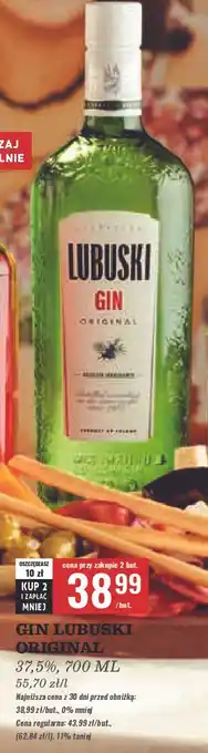 Biedronka Gin Lubuski oferta