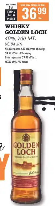 Biedronka Whisky Golden Loch oferta