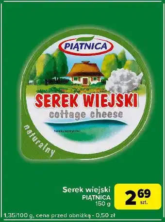 Carrefour Express Serek naturalny Piątnica Wiejski oferta