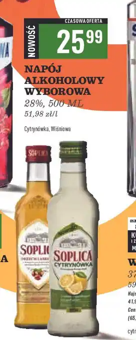 Biedronka Wódka Soplica Wiśniowa oferta