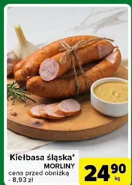 Carrefour Express Kiełbasa śląska Morliny oferta