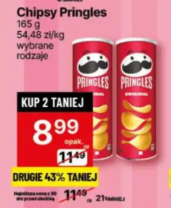 Delikatesy Centrum Chipsy Pringles oferta