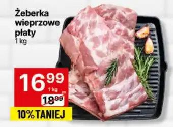 Delikatesy Centrum Żeberka wieprzowe płaty oferta