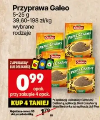 Delikatesy Centrum Przyprawa Galeo oferta