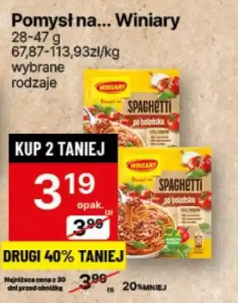 Delikatesy Centrum Pomysł na... Winiary oferta