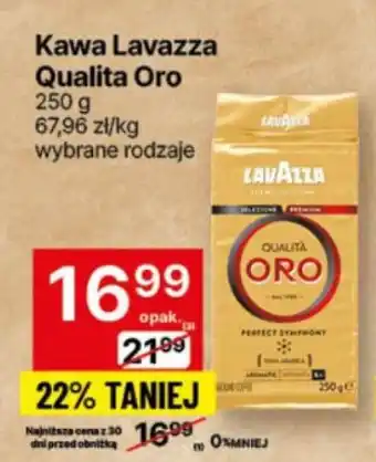 Delikatesy Centrum Kawa Lavazza Qualita Oro oferta