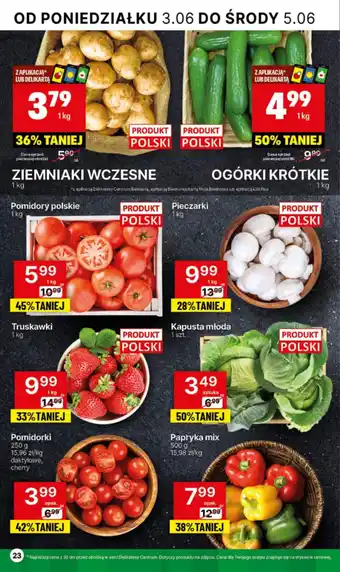 Delikatesy Centrum Truskawki oferta