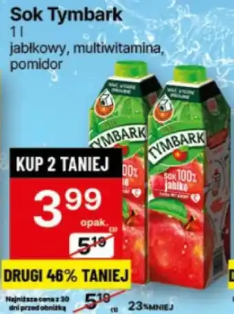 Delikatesy Centrum Sok Tymbark oferta