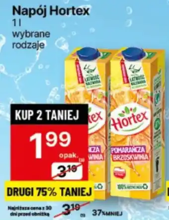 Delikatesy Centrum Napój Hortex oferta