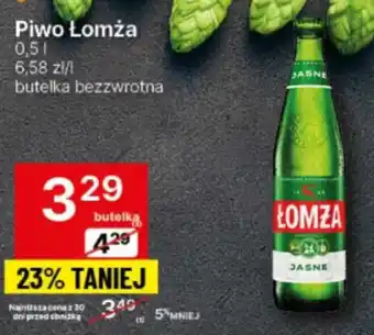 Delikatesy Centrum Piwo Łomża oferta