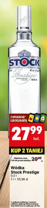 Delikatesy Centrum Wódka Stock Prestige oferta