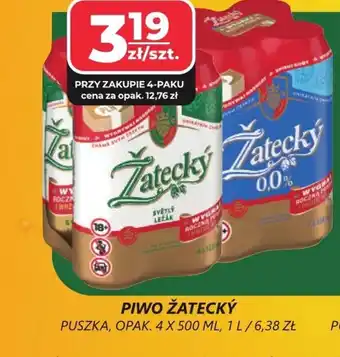 Top Market Piwo Zatecky oferta