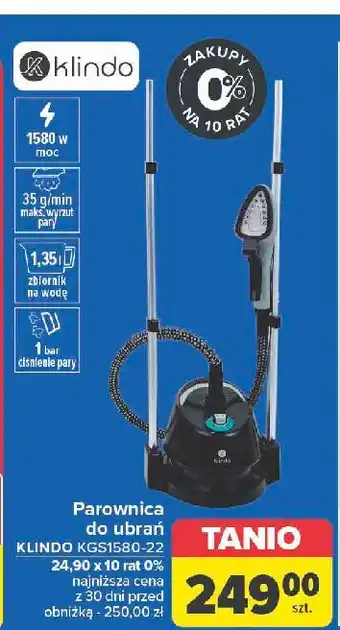 Carrefour Parownica kgs1580-22 Klindo oferta