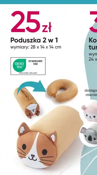 Pepco Poduszka kotek 28 x 14 cm oferta