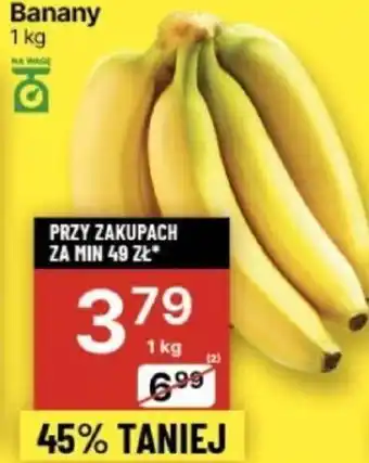 Delikatesy Centrum Banany 1 kg oferta