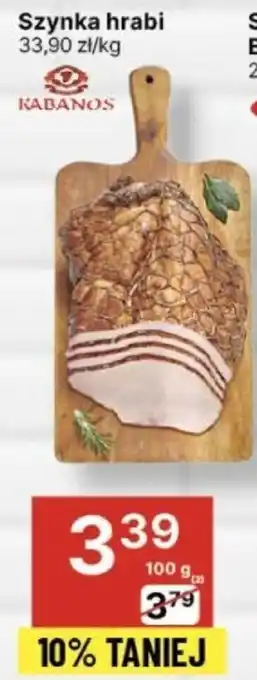 Delikatesy Centrum Szynka hrabi KABANOS 100g oferta