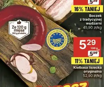 Delikatesy Centrum Kiełbasa lisiecka oryginalna 100g oferta