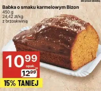 Delikatesy Centrum Babka o smaku karmelowym Bizon 450g oferta