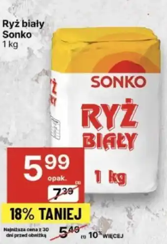 Delikatesy Centrum Ryż biały Sonko 1 kg oferta