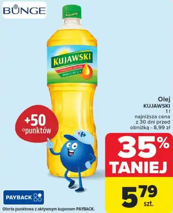 Carrefour Market BUNGE Olej KUJAWSKI 1l oferta