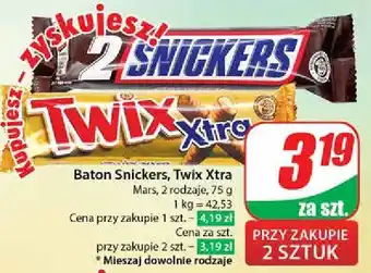 Dino Baton Twix 'Xtra oferta