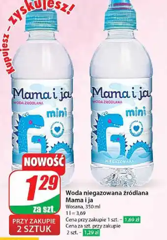 Dino Woda niegazowana Mama I Ja oferta