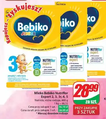 Dino Mleko 2 Bebiko oferta