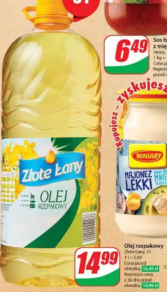 Dino Olej rzepakowy Złote Łany (Dino) oferta