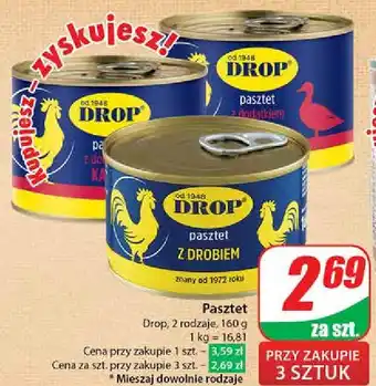 Dino Pasztet drobiowy z kaczki Drop oferta