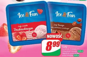 Dino Lody truskawkowe Koral Ice&Fun oferta