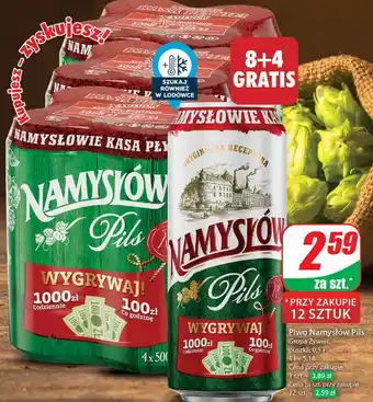 Dino Piwo Namysłów Pils oferta