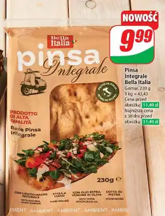 Dino Pinsa integrate Bella Italia oferta