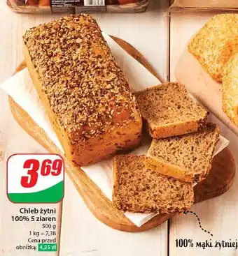 Dino Chleb żytni 5 ziaren oferta