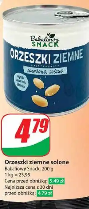 Dino Orzeszki ziemne smażone solone Bakaliowy Snack oferta