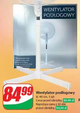 Dino Wentylator podłogowy śr. 40 cm oferta