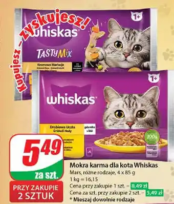 Dino Karma dla kota drobiowa uczta Whiskas oferta