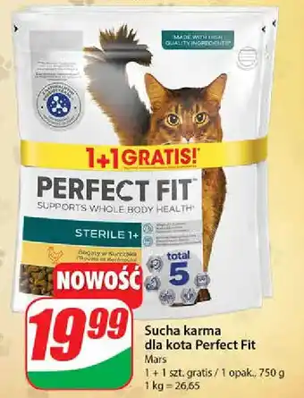 Dino Karma dla kota sterile 1+ Perfect Fit oferta