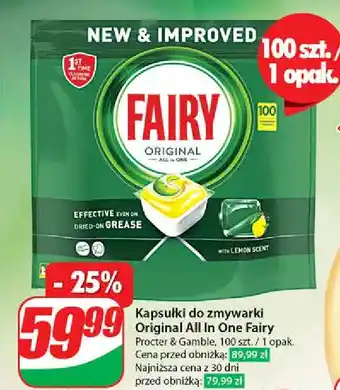 Dino Kapsułki do zmywarek lemon Fairy oferta