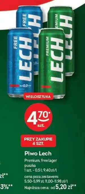 Piwo Lech 0,5 l