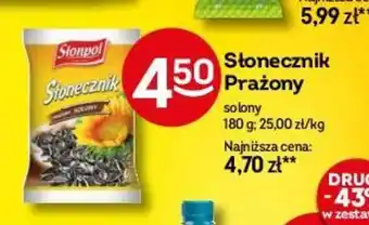 Słonecznik Prażony 180 g