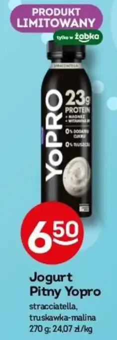 Żabka Jogurt Pitny Yopro 270 g oferta