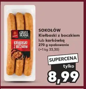 Kaufland Kiełbaski Sokołów oferta