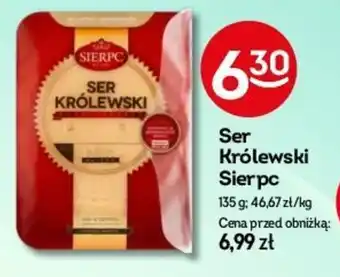 Żabka Ser Królewski Sierpc 135 g oferta