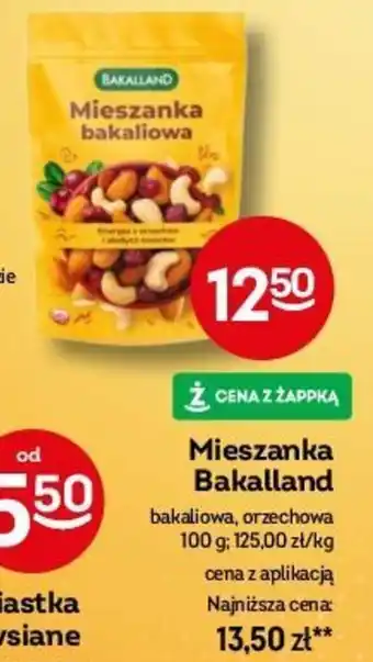 Żabka Mieszanka Bakalland 100 g oferta