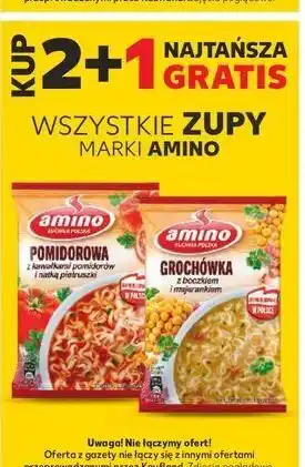 Kaufland Zupa pomidorowa z kawałkami pomidorów i natką pietruszki Amino oferta