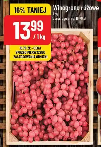 Polomarket Winogrono różowe oferta