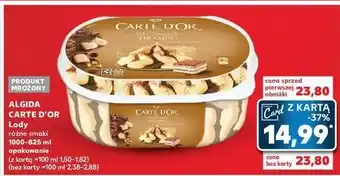 Kaufland Lody tiramisu Algida Carte D'or Les Desserts oferta