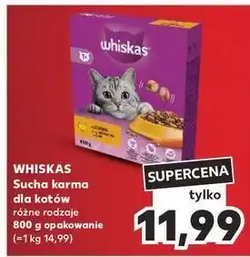 Kaufland Karma dla kota z kurczakiem Whiskas oferta