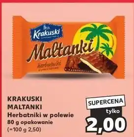 Kaufland Herbatniki Krakuski Maltanki oferta