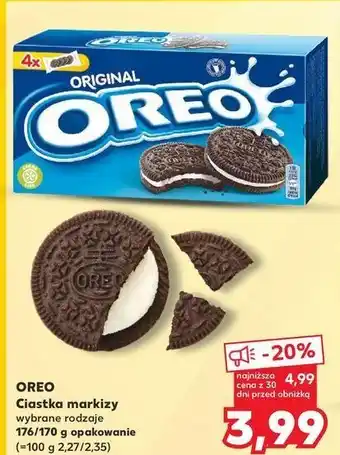 Kaufland Ciastka original Oreo oferta